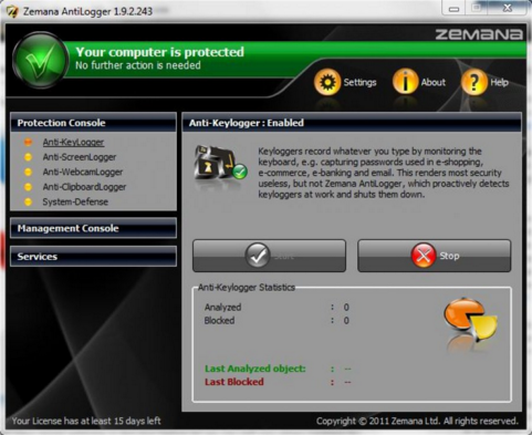 Download Zemana AntiLogger 2017